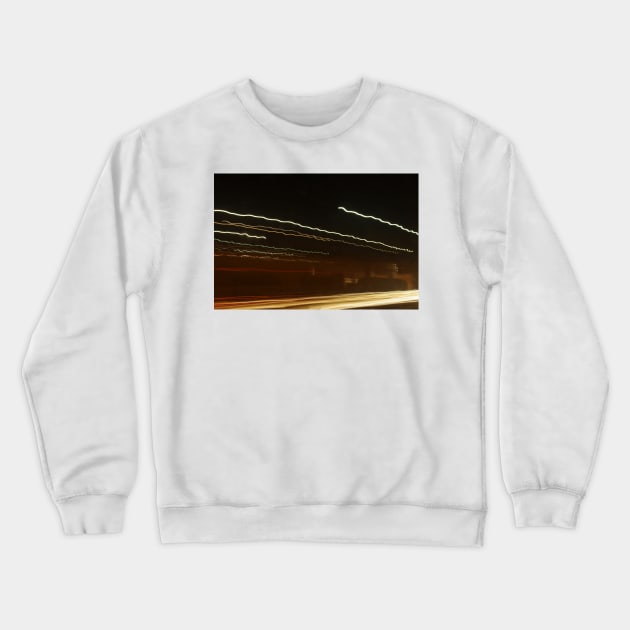 At Warp speed Crewneck Sweatshirt by srosu